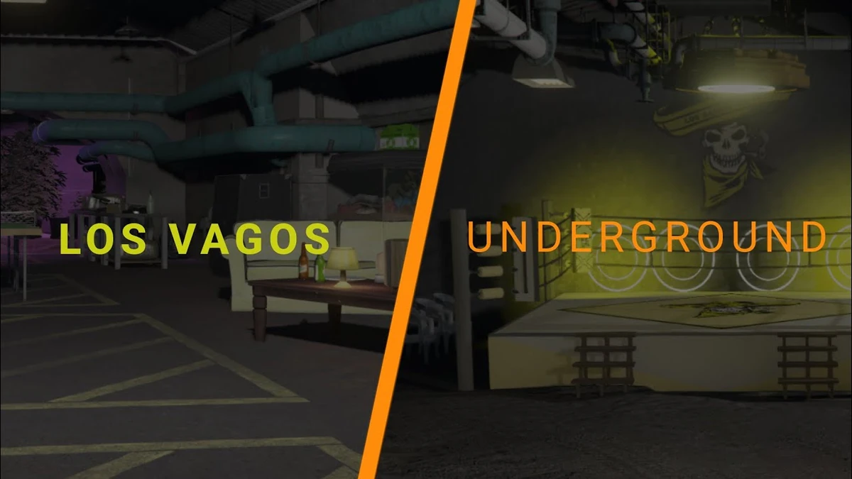 LOS VAGOS UNDERGROUND MLO – Fully Open Source | FiveM Gang HQ Interior